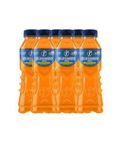 نوشیدنی ورزشی داینامین باکس ۶ عددی پرتقال